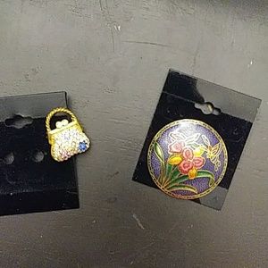 Vintage lapel pins